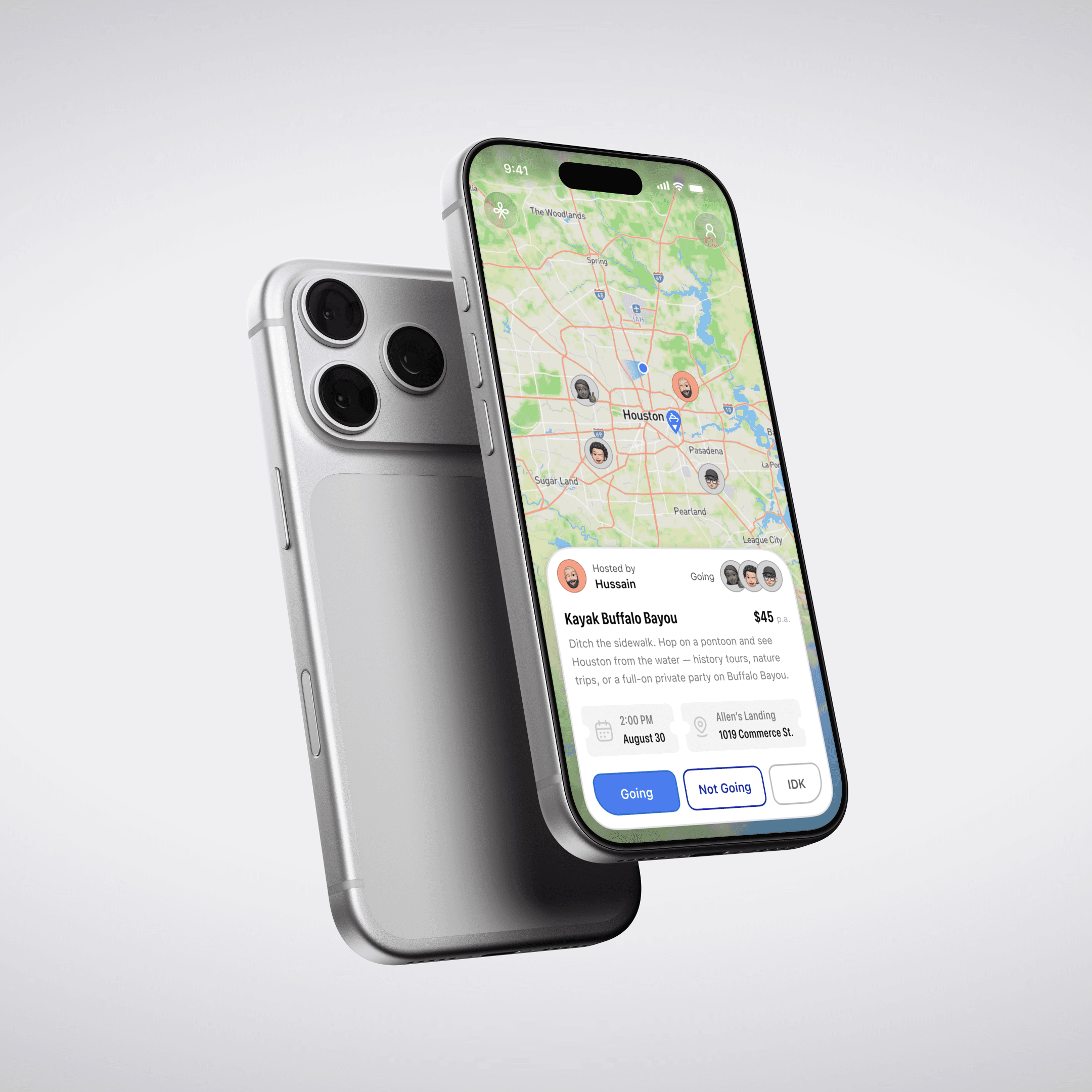 Mobile Map Interface